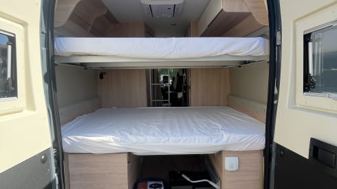 4p Giottiline from 2025 with air conditioning in living area 
