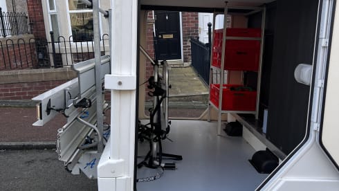 6 berth Ford bus from 2021