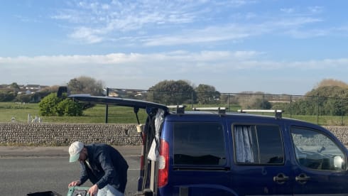 2 berth Fiat campervan 2010 - sleep anywhere!