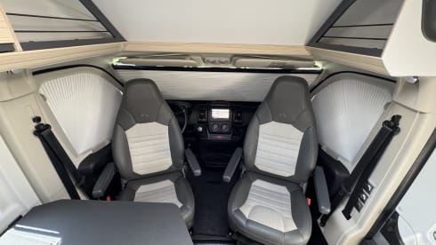 Adria campervan for 2 people