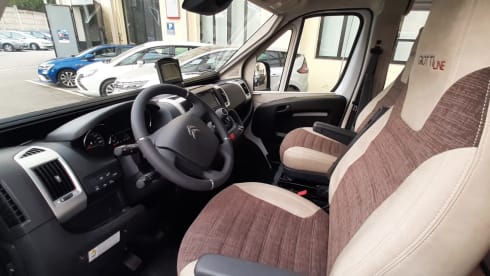 Giottivan 540 compact en gemakkelijk te hanteren