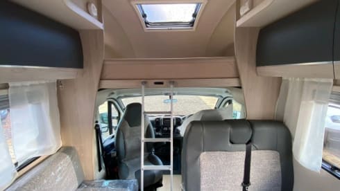 C72 – 2024 Auto-Trail C72 six berth + six seatbelts on car license 