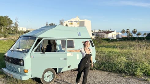 Azul  – Rent a Campervan Blue CLassics ‘s Volkswagen T3