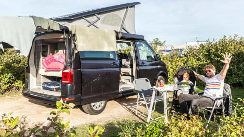 Well-equipped Volkswagen California for rent