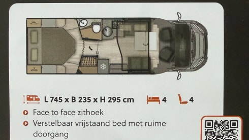 4 persoons McLouis Avantgarde uit 2025