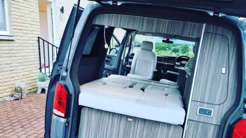 4 berth Volkswagen bus from 2019