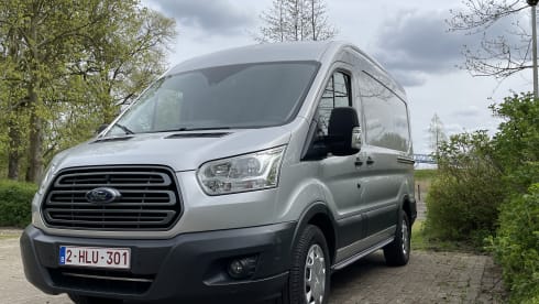 2-person FORD TRANSIT AUTOMATIC CAMPER VAN