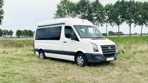 Blanco – 2p Volkswagen bus uit 2008