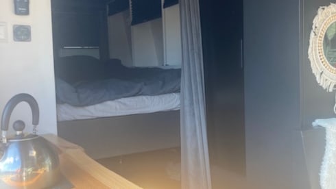 atmospheric spacious 2 person mercedes camper bus