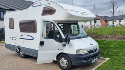 Champ  – 5 berth Fiat champ 2005 41000 miles 