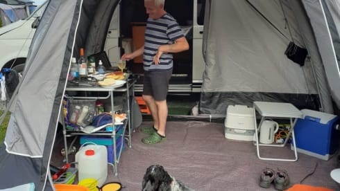 Berty  – Berty the campervan makes an ideal holiday for those which love to explore!