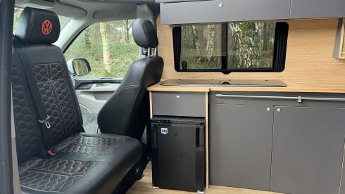 4 berth Volkswagen campervan from 2016