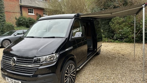 4 berth Volkswagen campervan from 2020