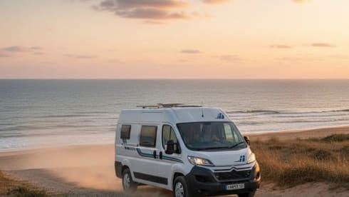 Ragnar – Citroen JUMPER, il tuo comodo camper da viaggio con spaziosi letti trasversali