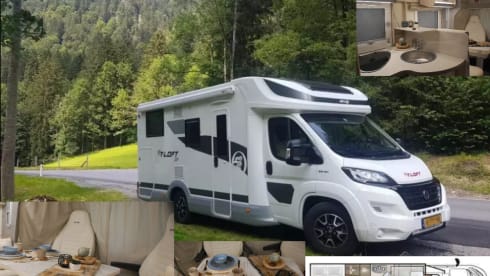 MOOIE CAMPER – > Almost new, Luxury, Complete, Camper for 2-4p
