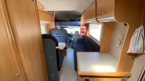 Comfortable spacious camper