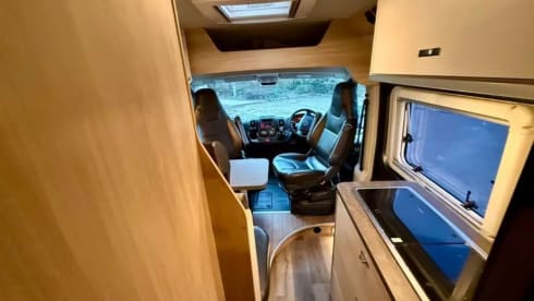 4 berth Weinsberg carabus campervan 
