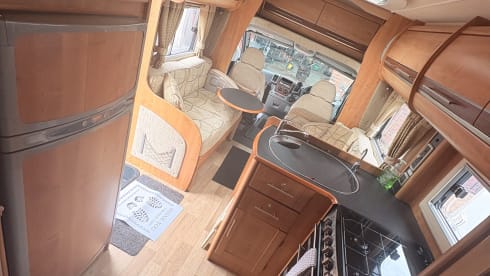 Camping-car Fiat 4 couchages de 2008