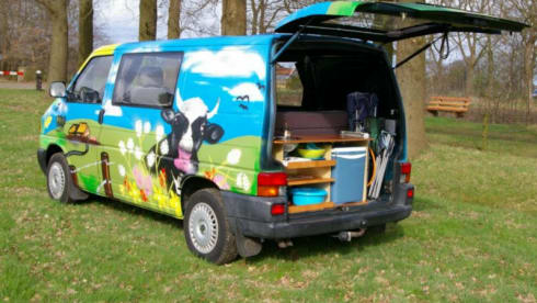 Holland – 2p Volkswagen campervan from 1998