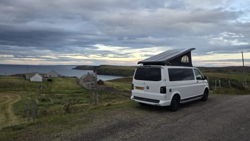 4 berth Volkswagen campervan