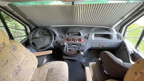 Travel companion Autotrail alcove from 2006