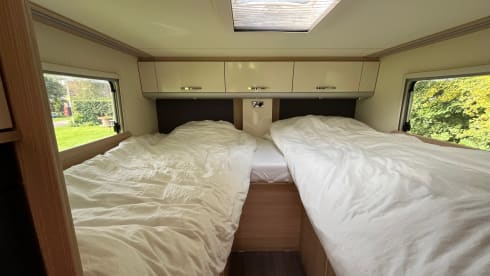 2p Bürstner semi-integrated from 2019