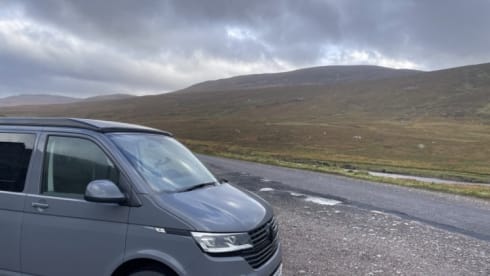 4 berth Volkswagen campervan from 2022