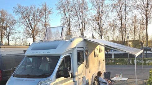 Harris – Gemütliches und modernes Wohnmobil mit 4 Schlafplätzen, das in St. Andrews, Schottland lebt