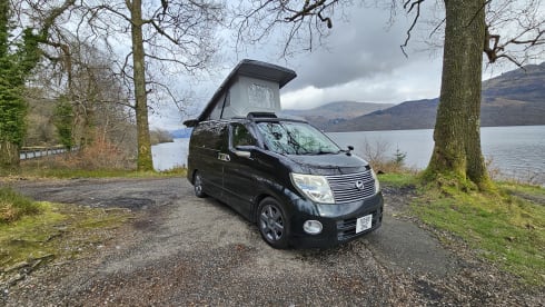 Knight Rider!  – TOP CLASS 4 berth Nissan campervan