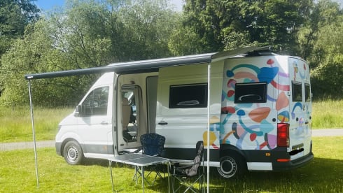 Shroomie – 2 berth Volkswagen crafter campervan