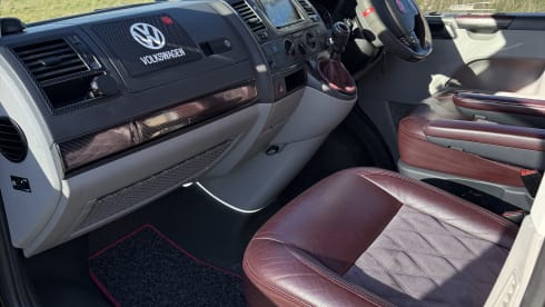 4 berth Volkswagen campervan from 2014