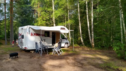 Recent Fiat Rimor Seal 7 6 Person Alcove 