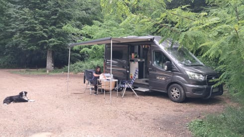 Ford-Campervan mit 2 Sitzen ab 2024