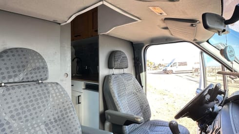 Ford transit camperbus  – 2p Ford bus uit 2007