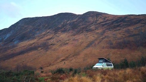 Ben Roamer – 4 berth Volkswagen T6 Campervan Rental Perthshire Scotland