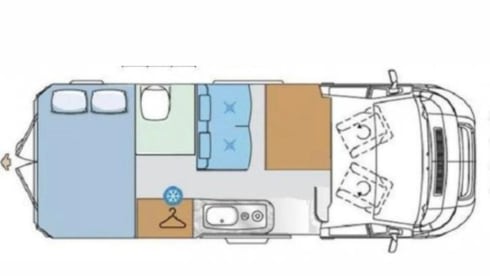 2p Citroën campervan from 2018