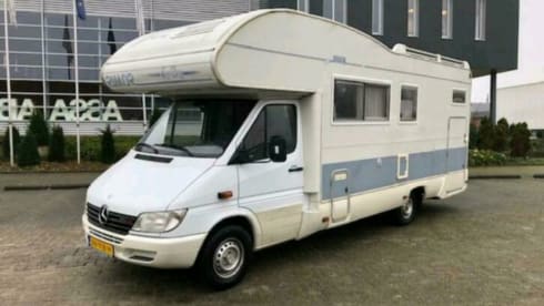 Beautiful luxury family camper