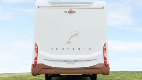4p Bürstner luxury semi-integrated camper from 2021