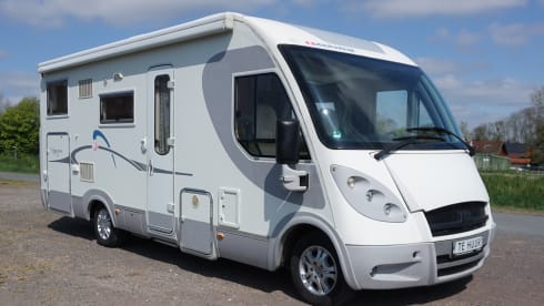 Fijne Adria Mobil camper 4p