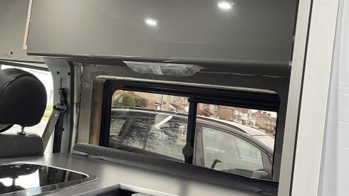 Pet friendly off grid camper van