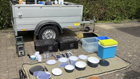 Suzuki Jimny met Vickywood daktent