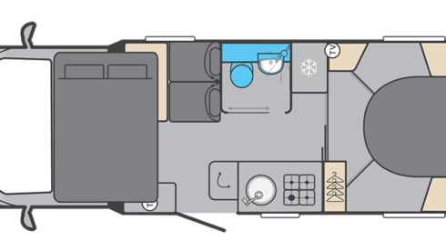 Swift Voyager 494 Auto a 4 posti letto