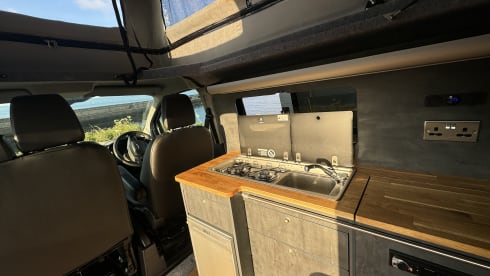Poppy the pop top – 2 berth + 2 Kids Ford camper van 2018