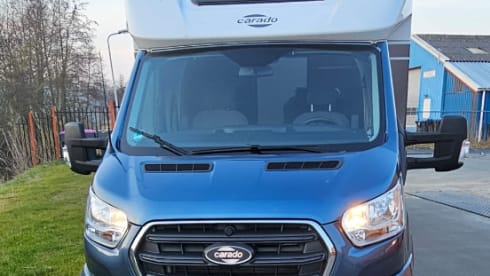Go on an adventure with this camper from 2024 and 4 p