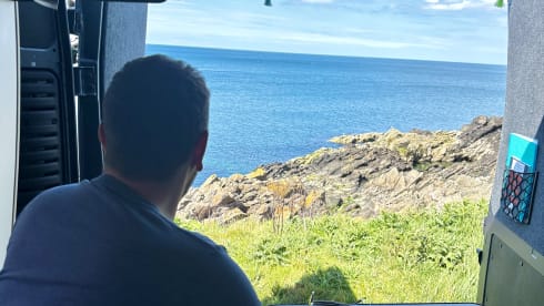 Vinnie  –  2 berth Campervan in Inverness. Perfect for NC500