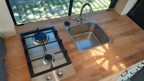 Findus  – characterful ford transit self-build (3 persons)