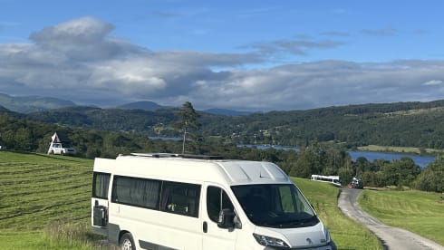 2 berth Peugeot campervan from 2014