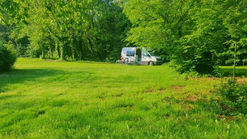 Vrijheid – 2p VW Crafter bus from 2014, complete, spacious and cozy