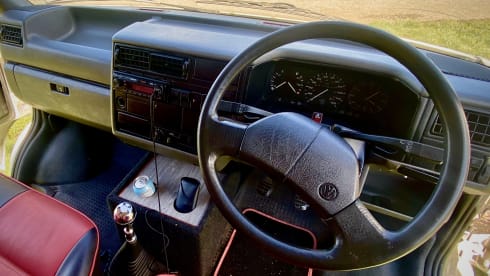 Kasper – Classic 90s VW T4 with heating & wood panelling - Penrith / Lake District 