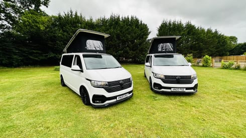 4 berth Volkswagen Transporter campervan from 2020